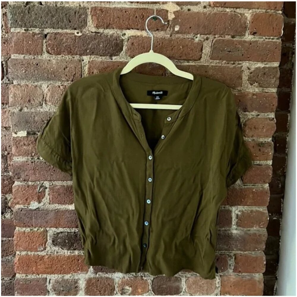 Madewell XXS button down blouse